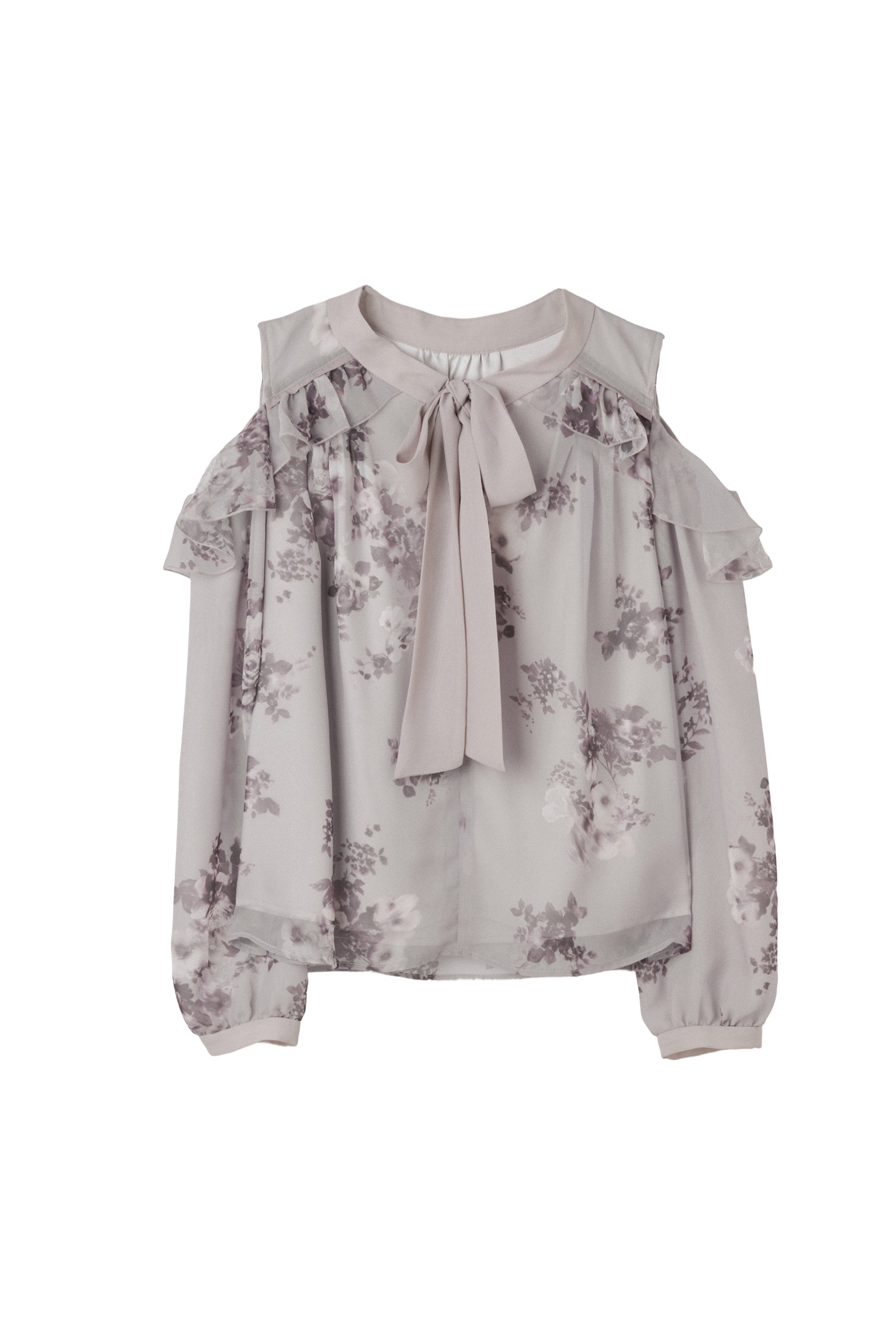 Isaline Bow-Tie Floral Blouse