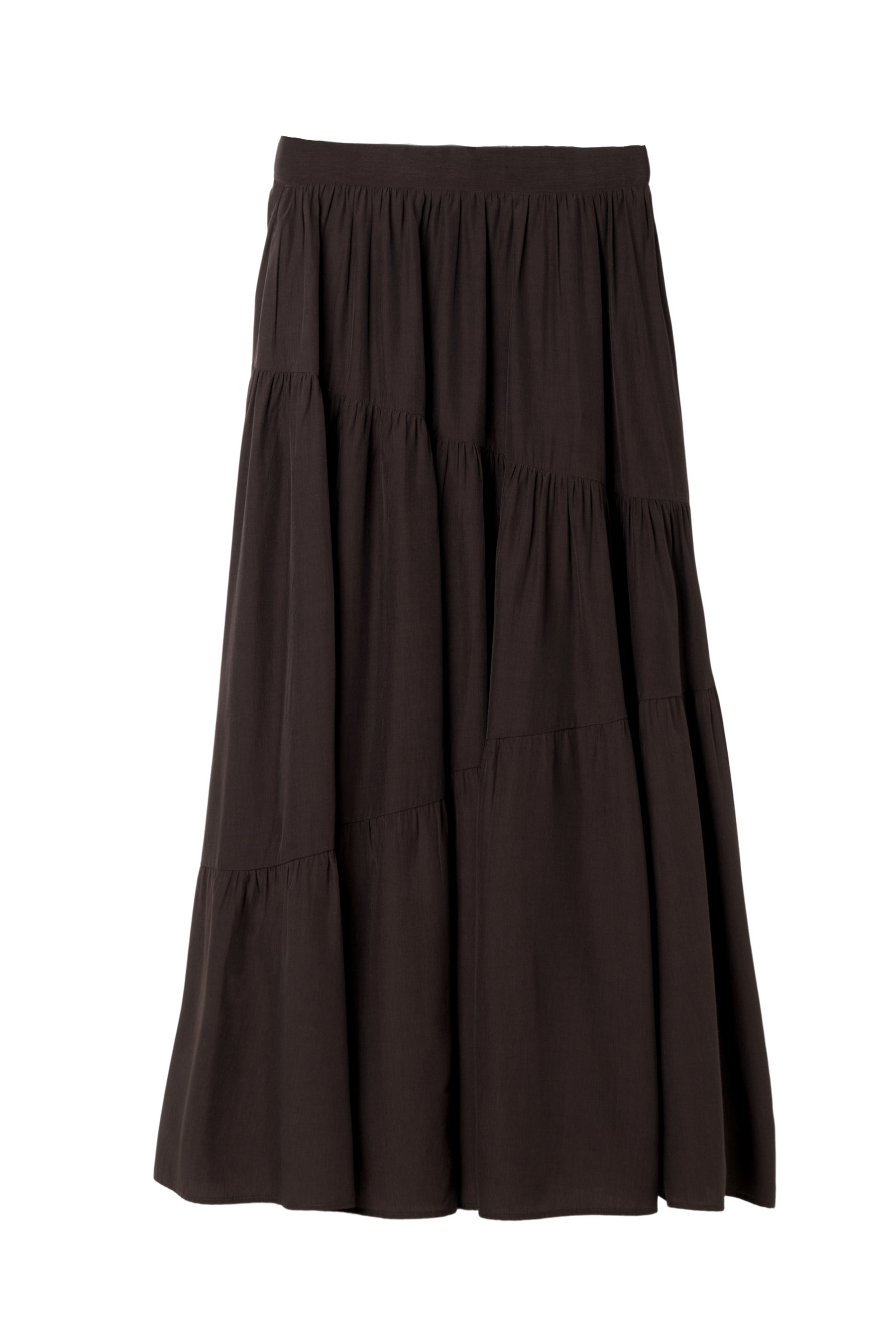 【新色】Asymmetry Tiered Skirt