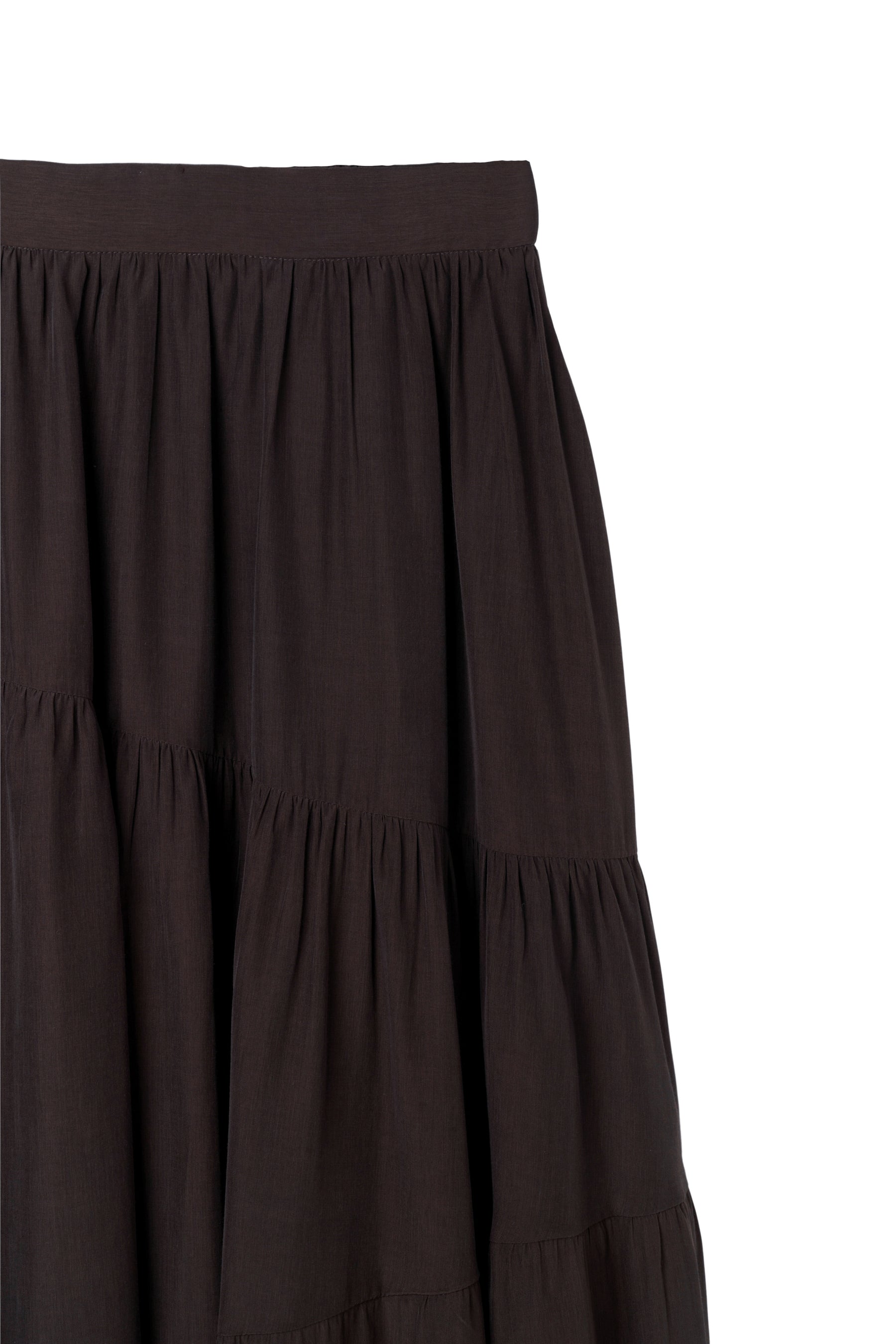 【新色】Asymmetry Tiered Skirt