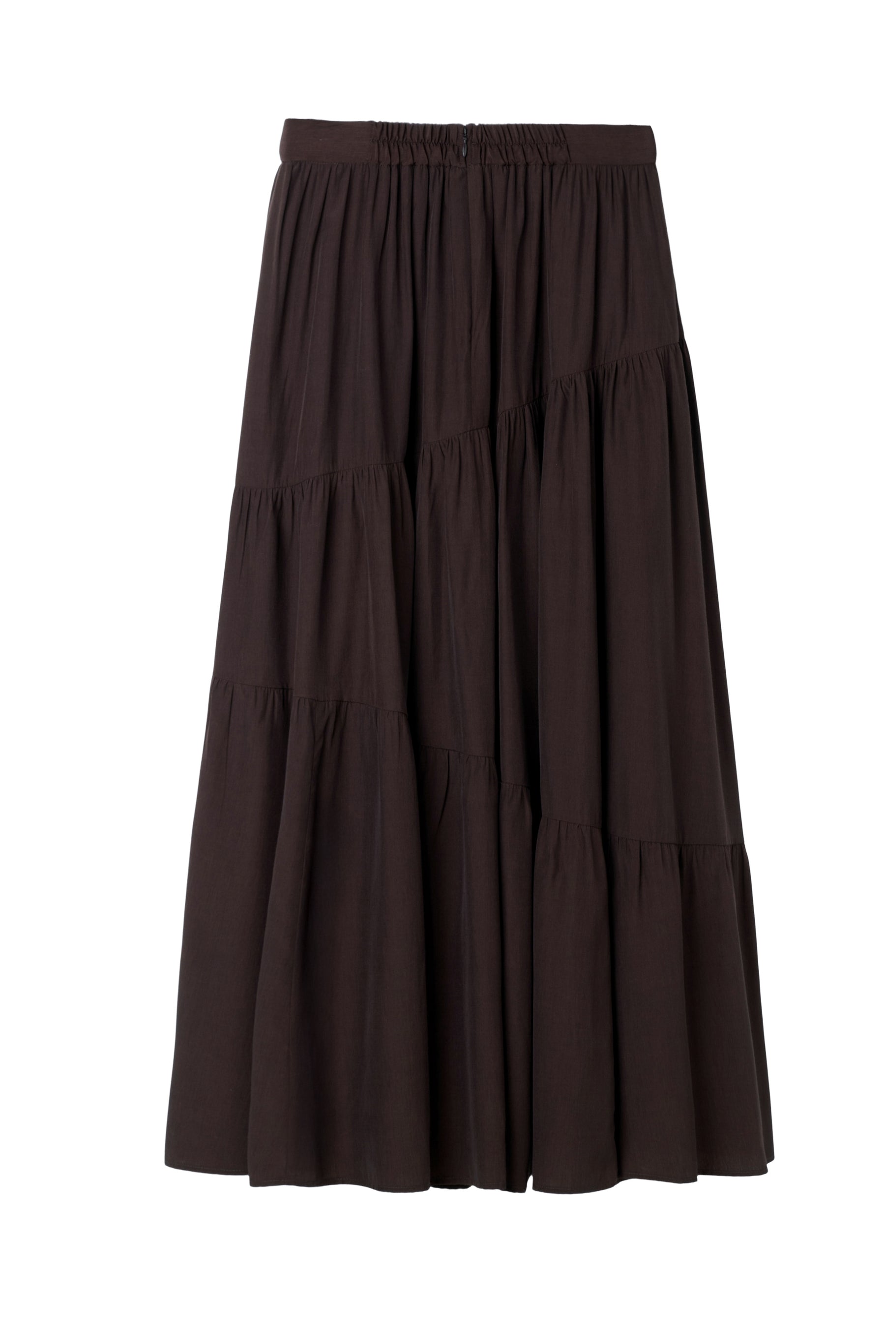【新色】Asymmetry Tiered Skirt