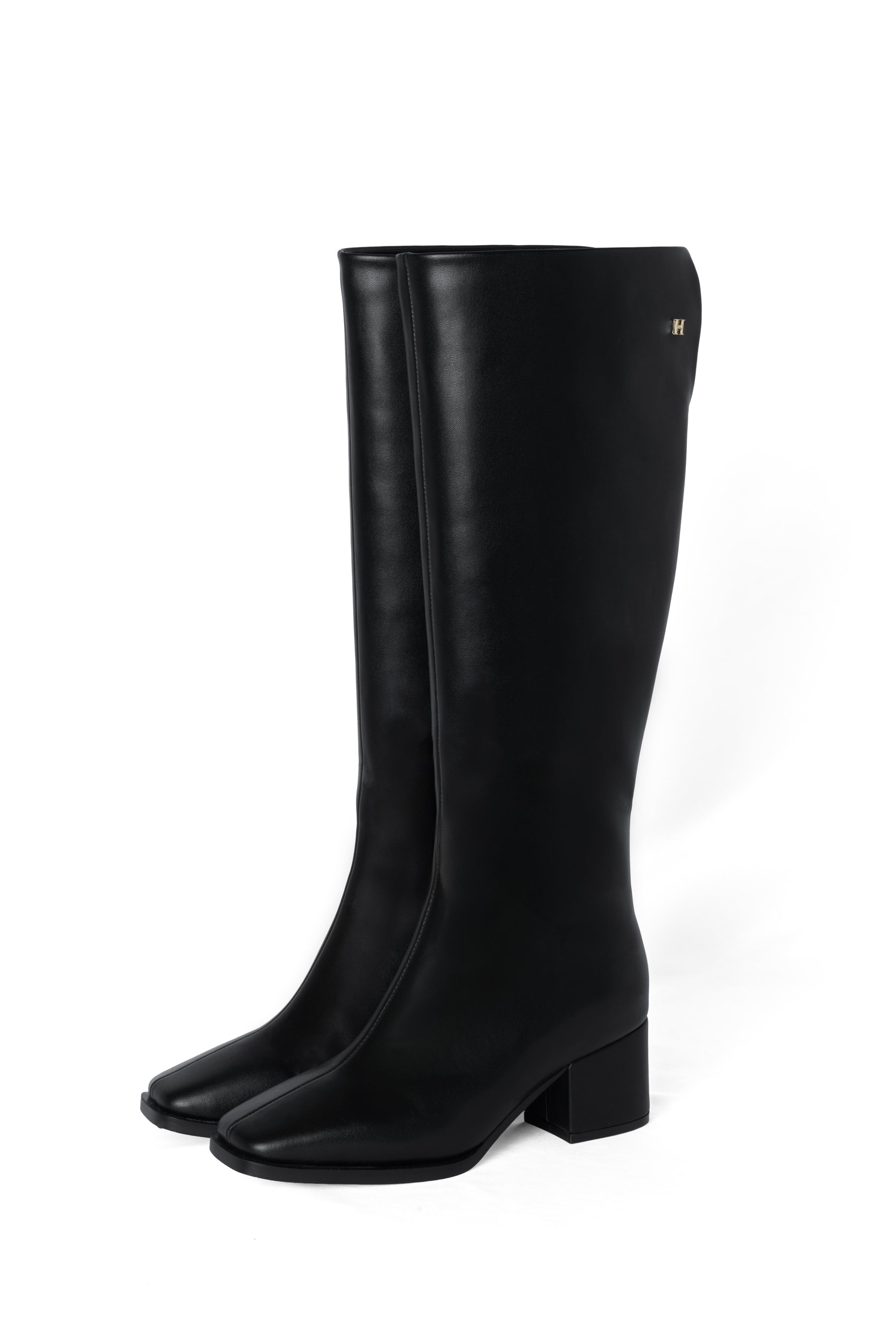 【9月下旬発送】Back Slit Long Boots