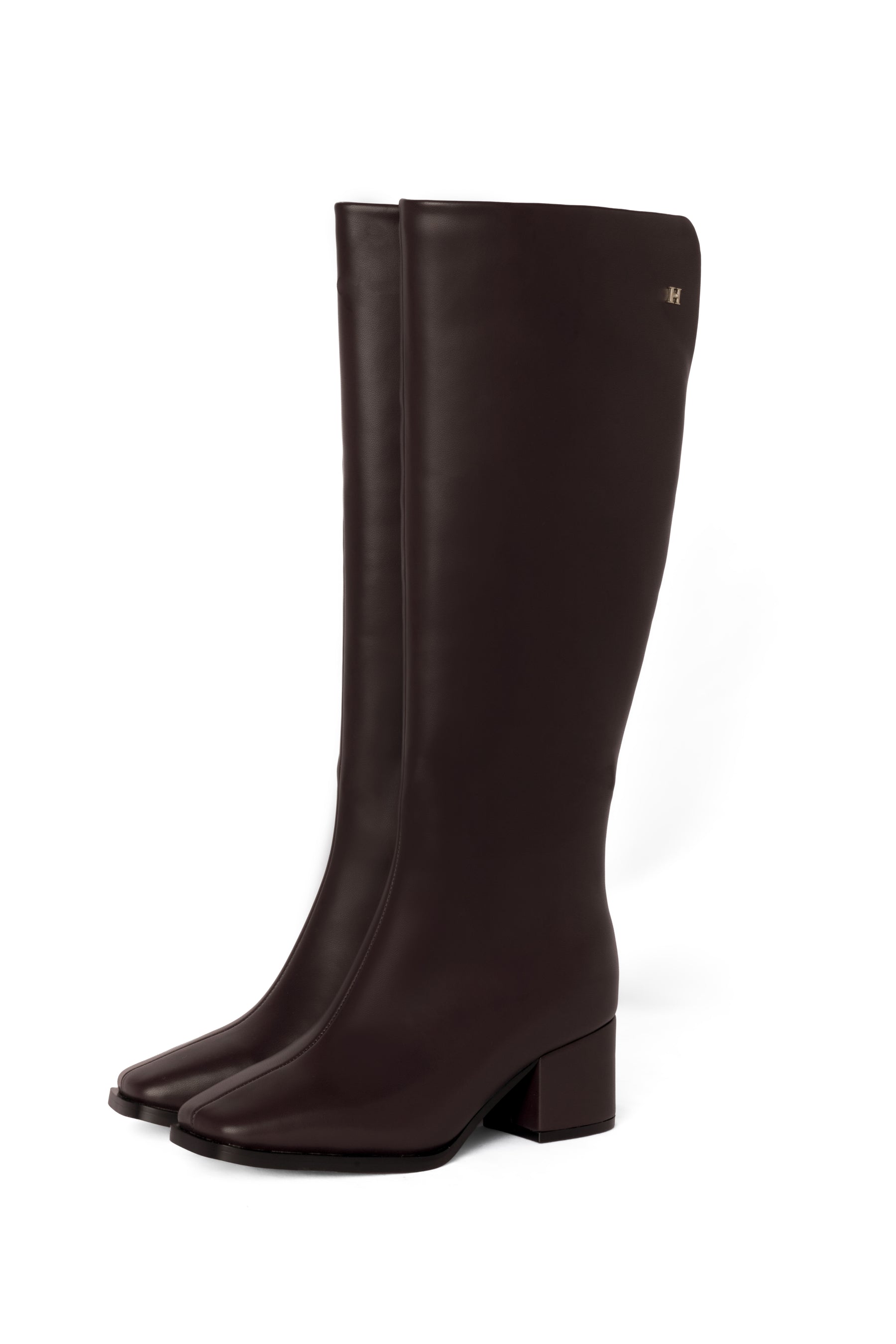 【9月下旬発送】Back Slit Long Boots