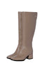 【9月下旬発送】Back Slit Long Boots
