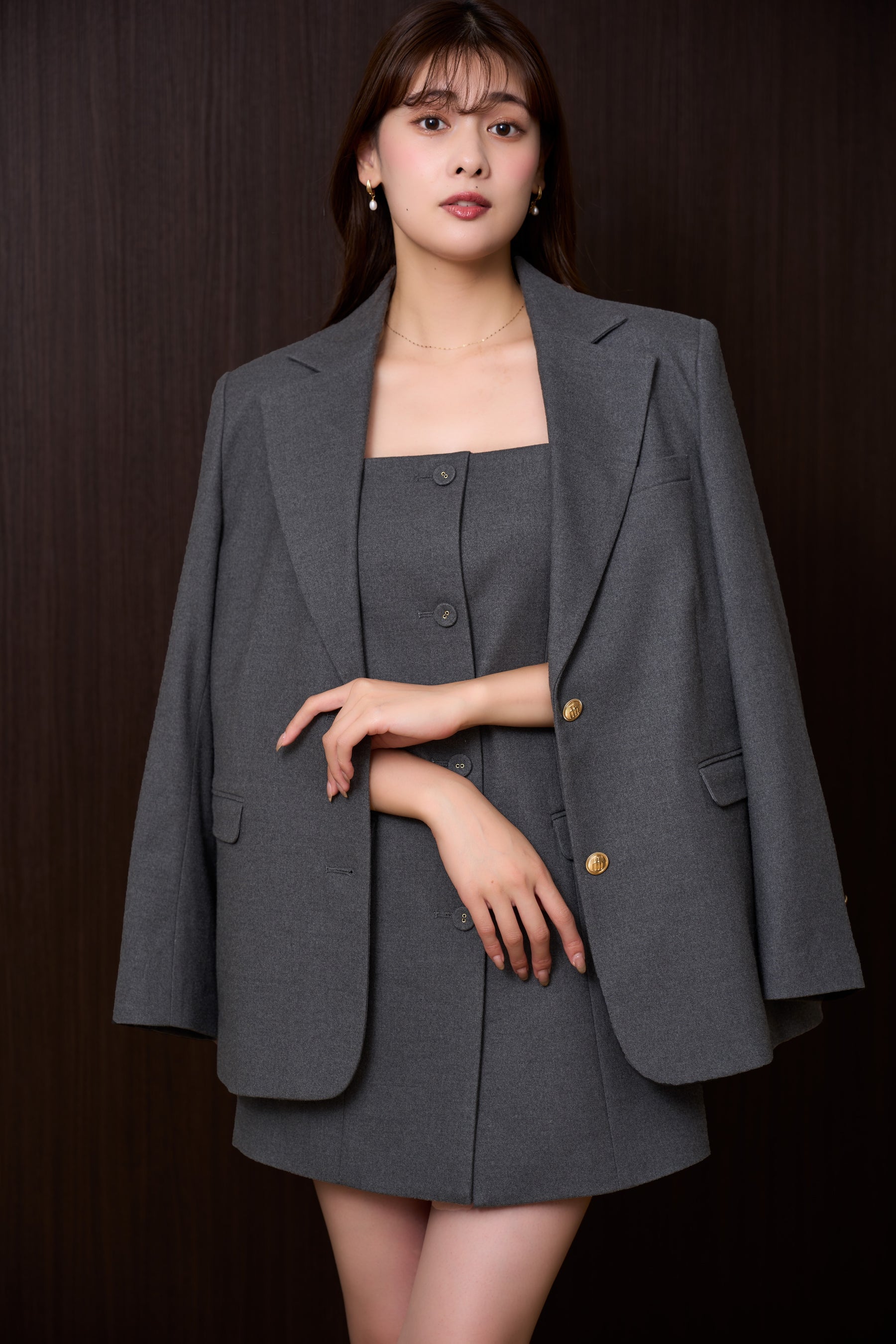 Romy Wool-Blend Romper