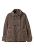 【10月中旬發送】Penelope Faux Fur Double-Breasted Coat