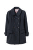 Wool-Blend Tailored Peacoat