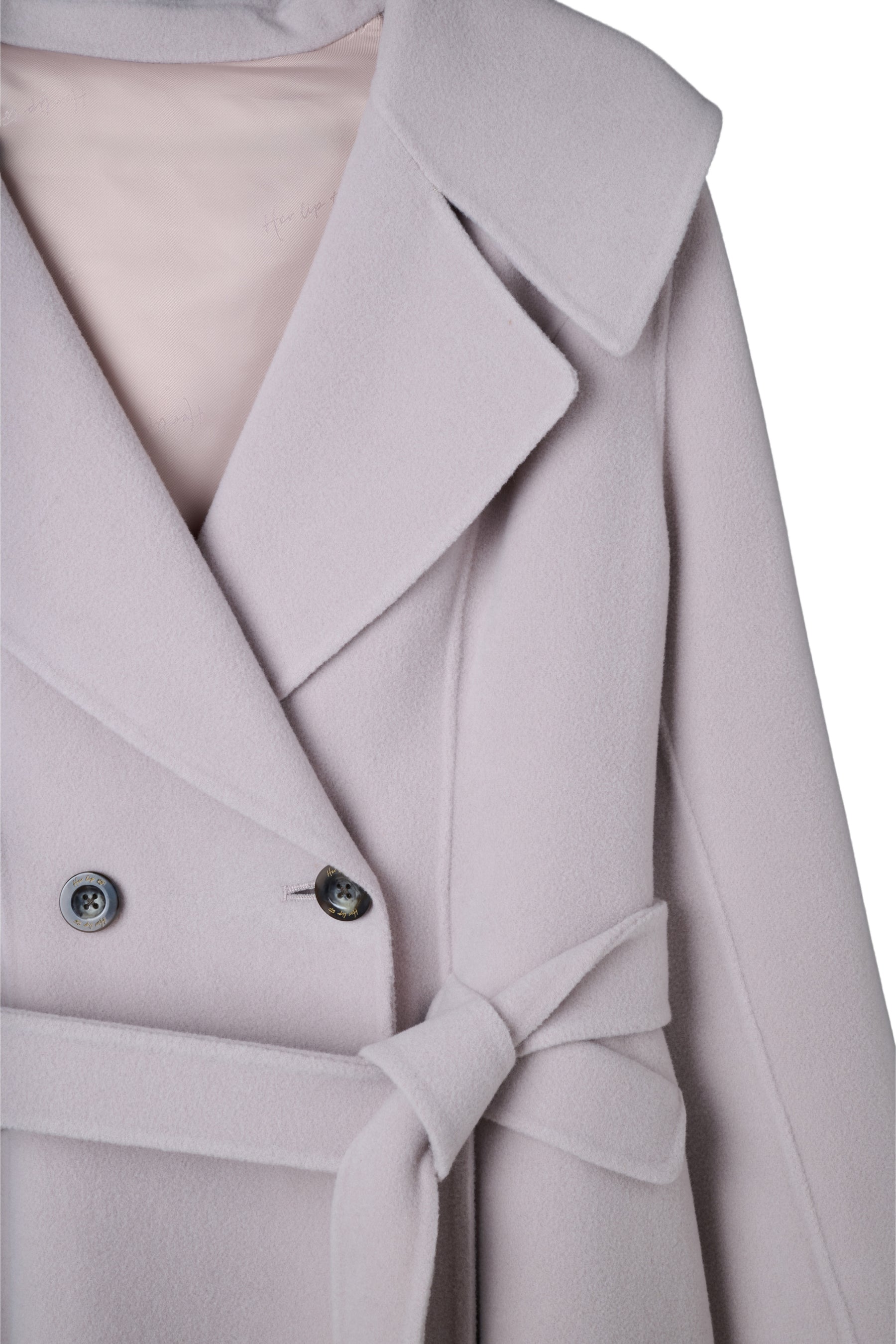 【11月中旬発送】Hamilton Wool Rever Flared Coat