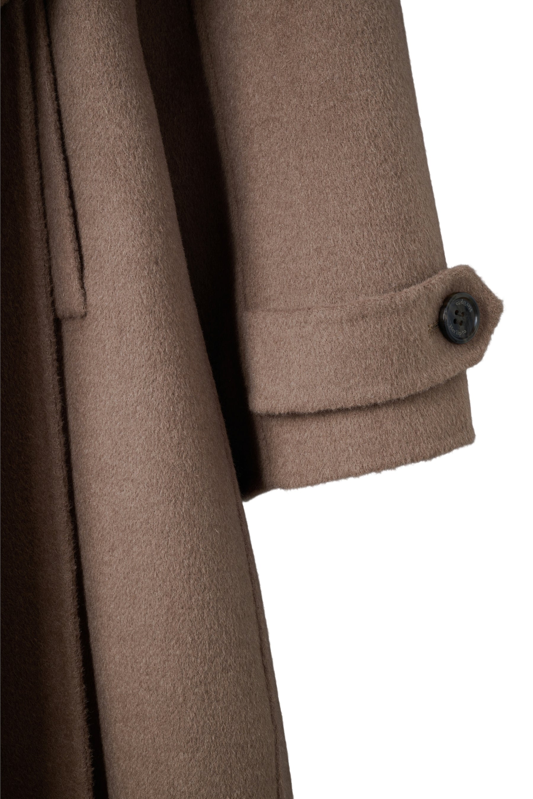 【11月上旬発送】Wool-Blend Rever Trench Coat