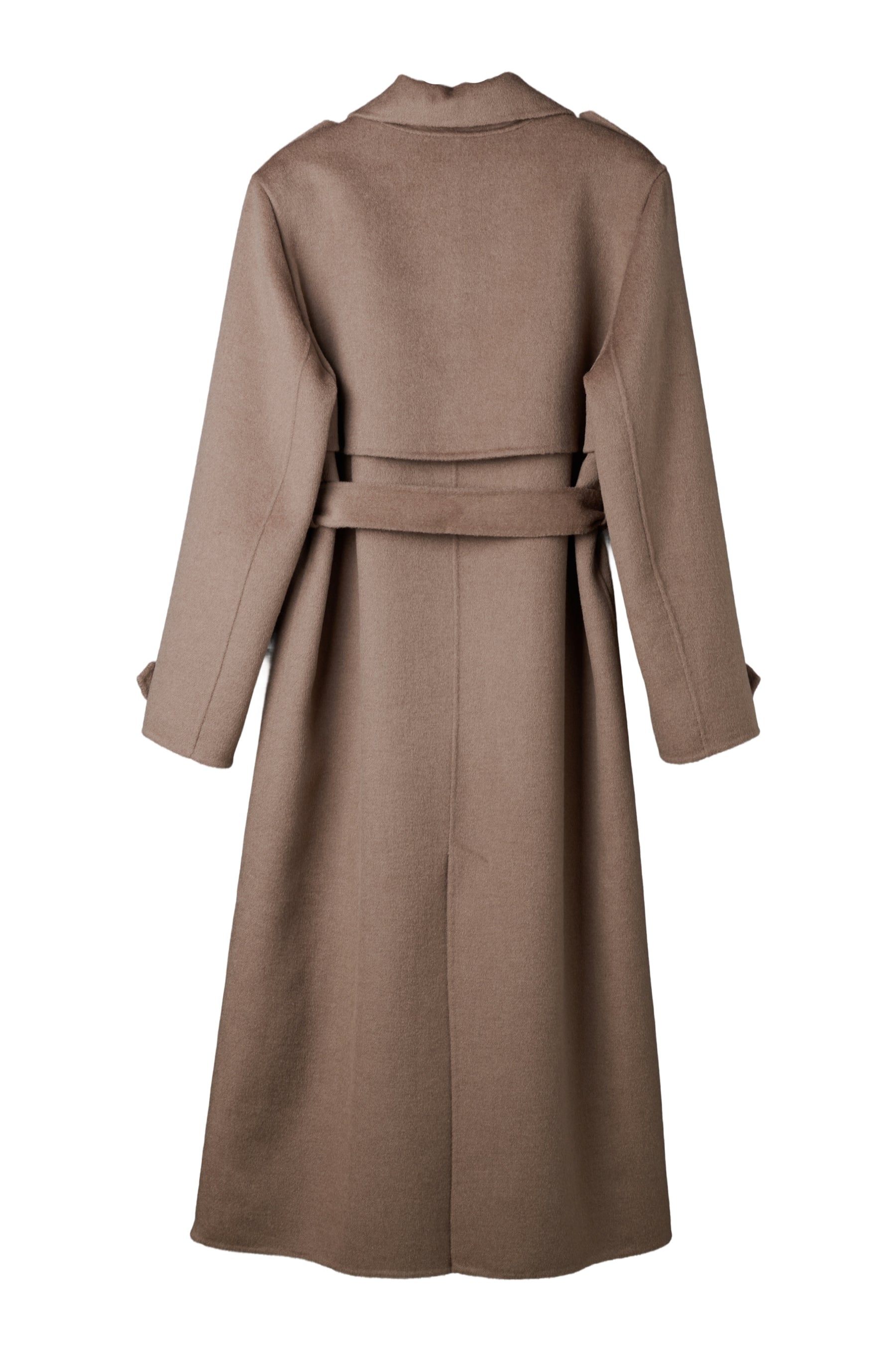 【11月上旬発送】Wool-Blend Rever Trench Coat