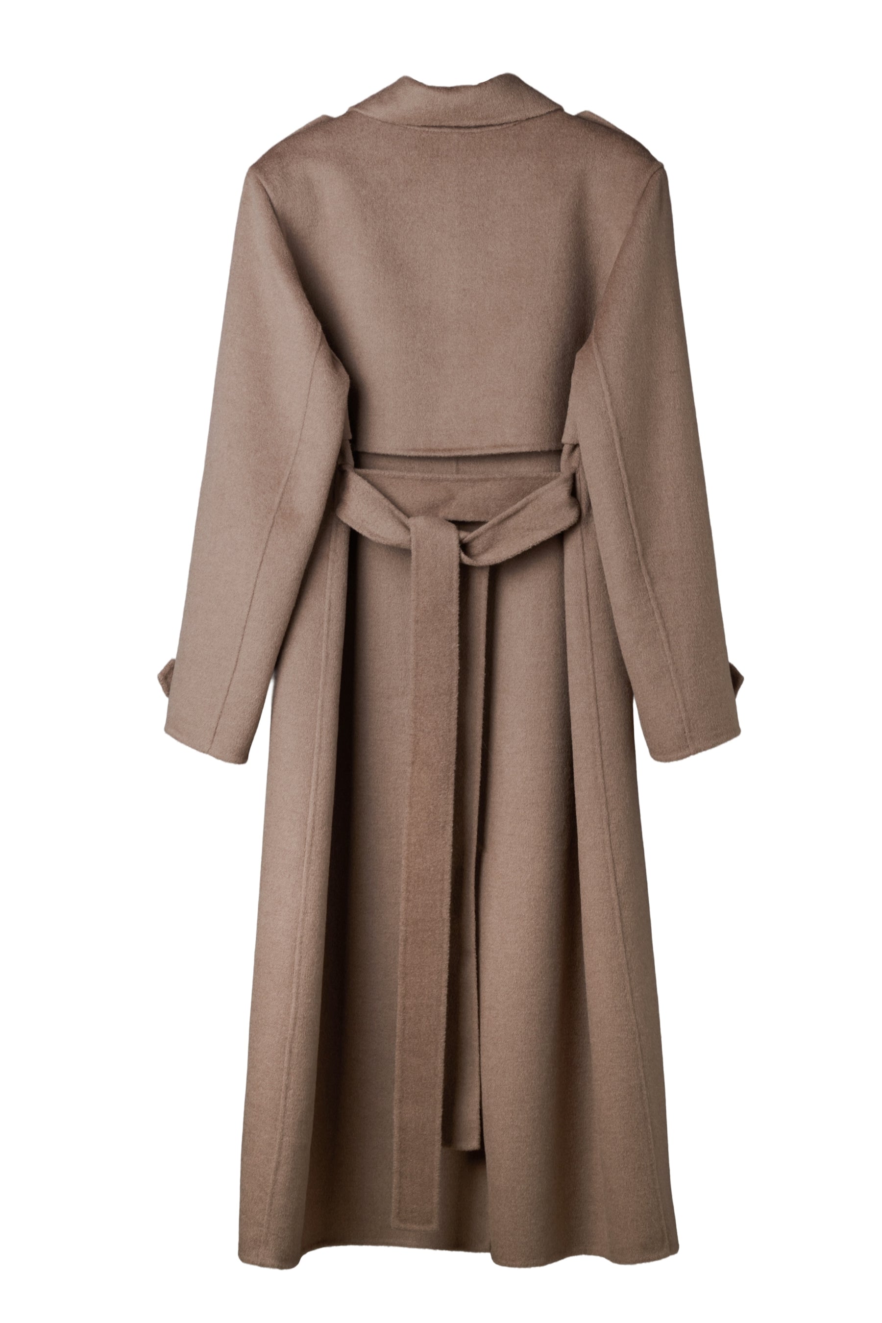 【11月上旬発送】Wool-Blend Rever Trench Coat