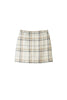 Tweed Check Mini Skort