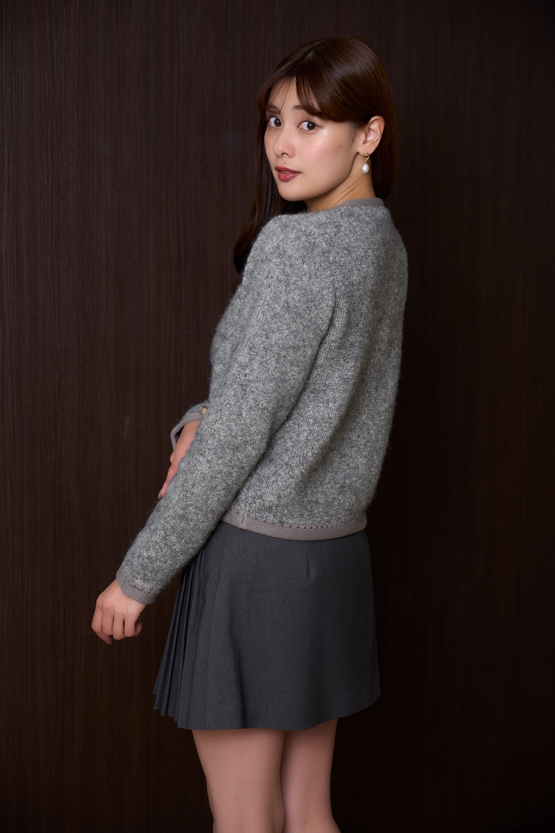 Vienna Pleated Mini Skirt