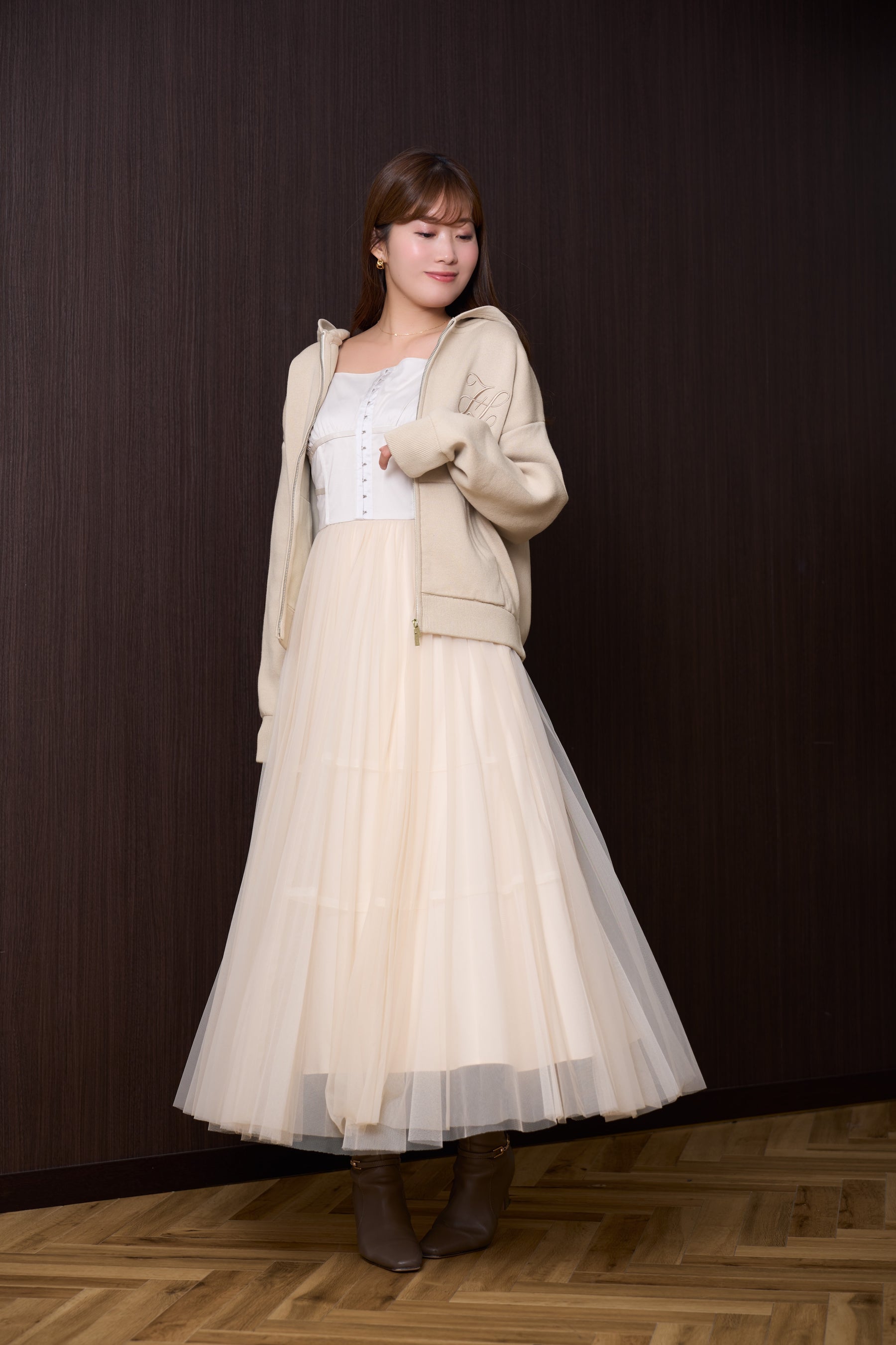 Isadora Tulle Cami Dress