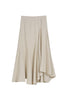 Asymmetric Draped Skirt