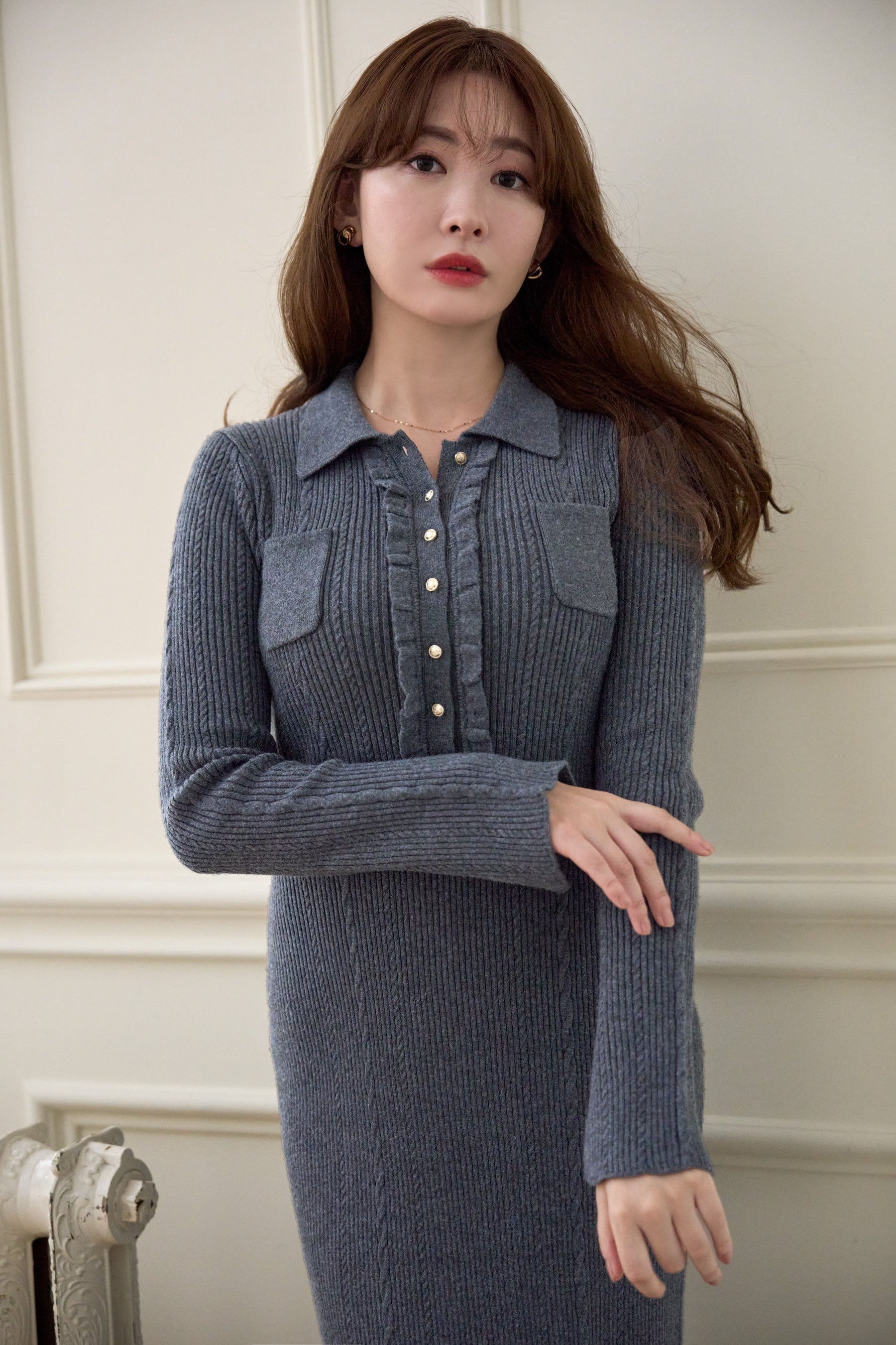 Margot Knit Long Dress