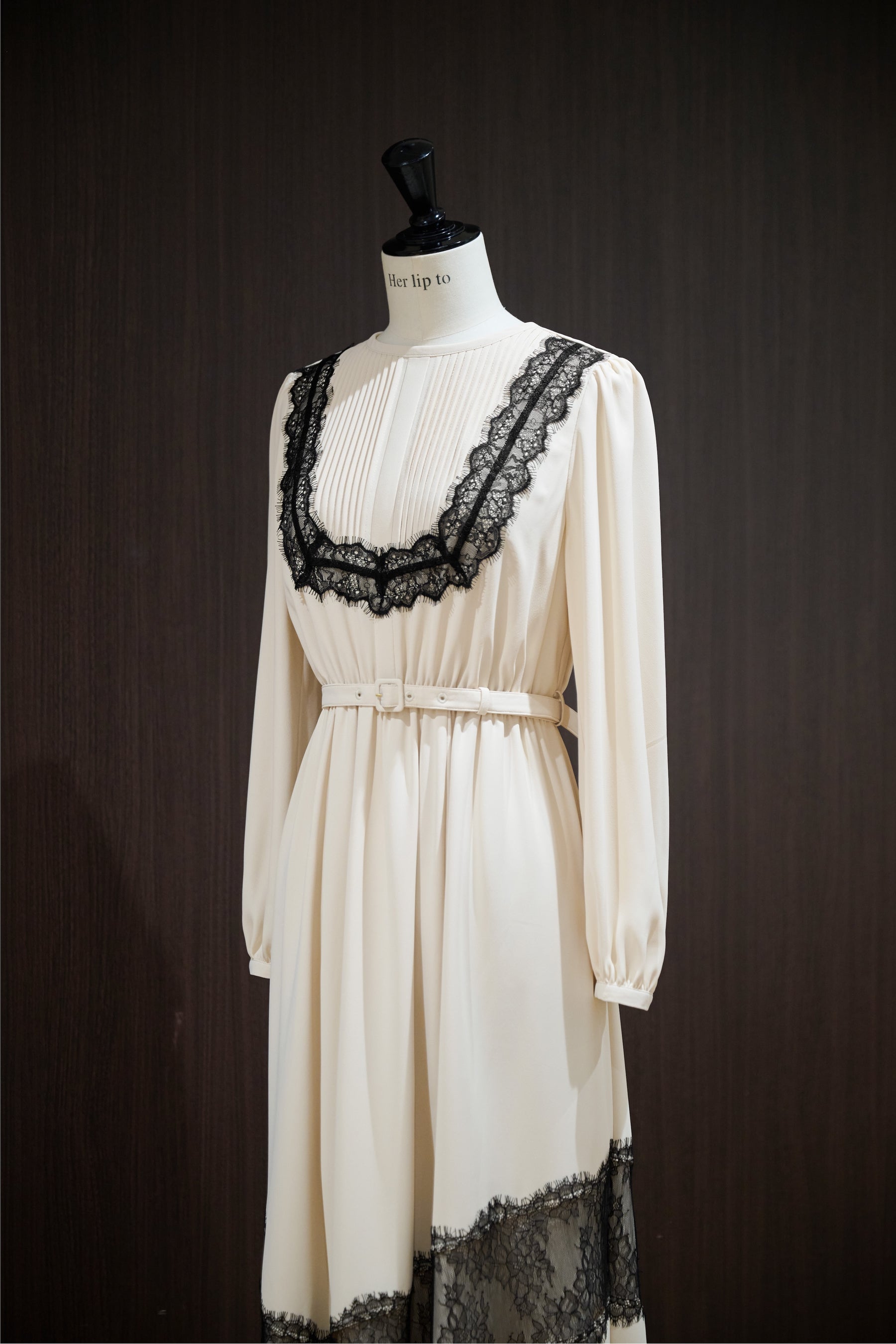 Rosaline Lace Trimmed Dress