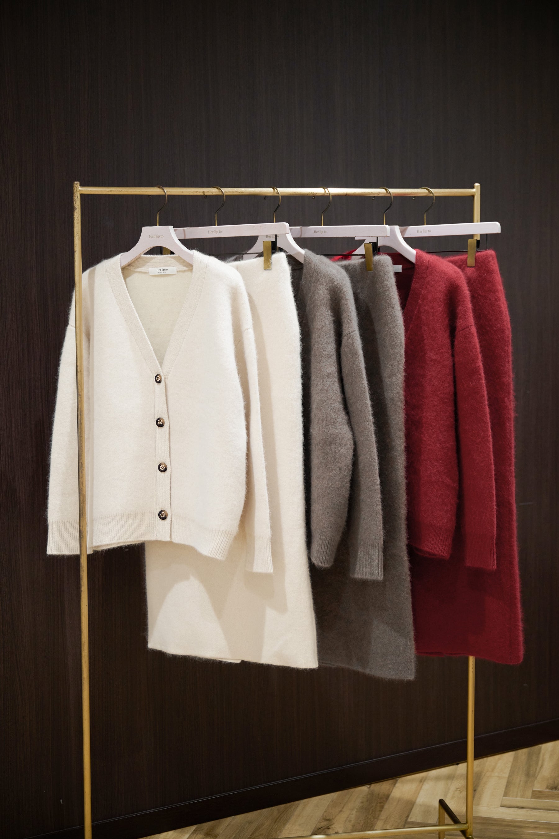 Airy Wool-Blend Skirt