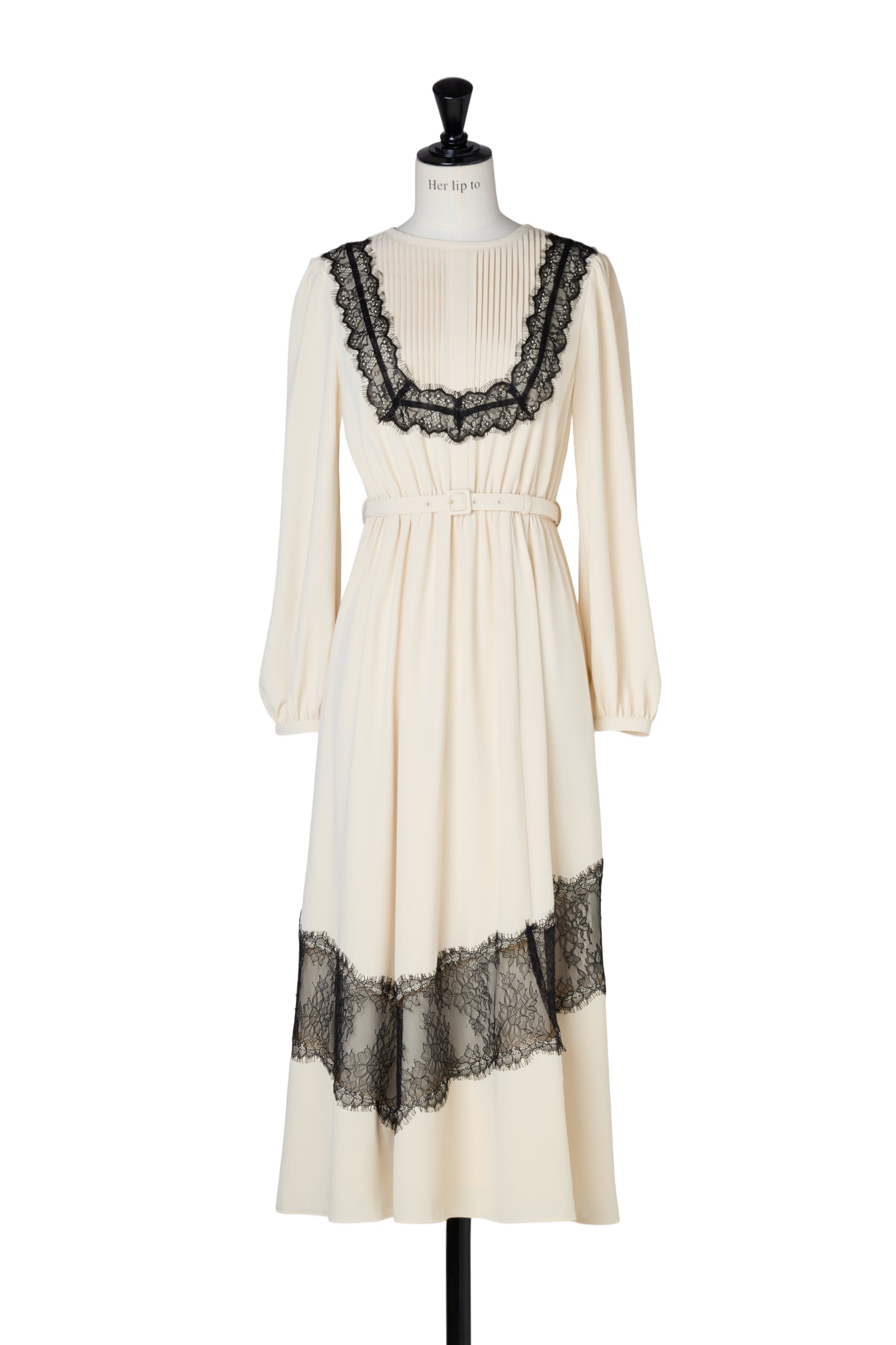 Rosaline Lace Trimmed Dress