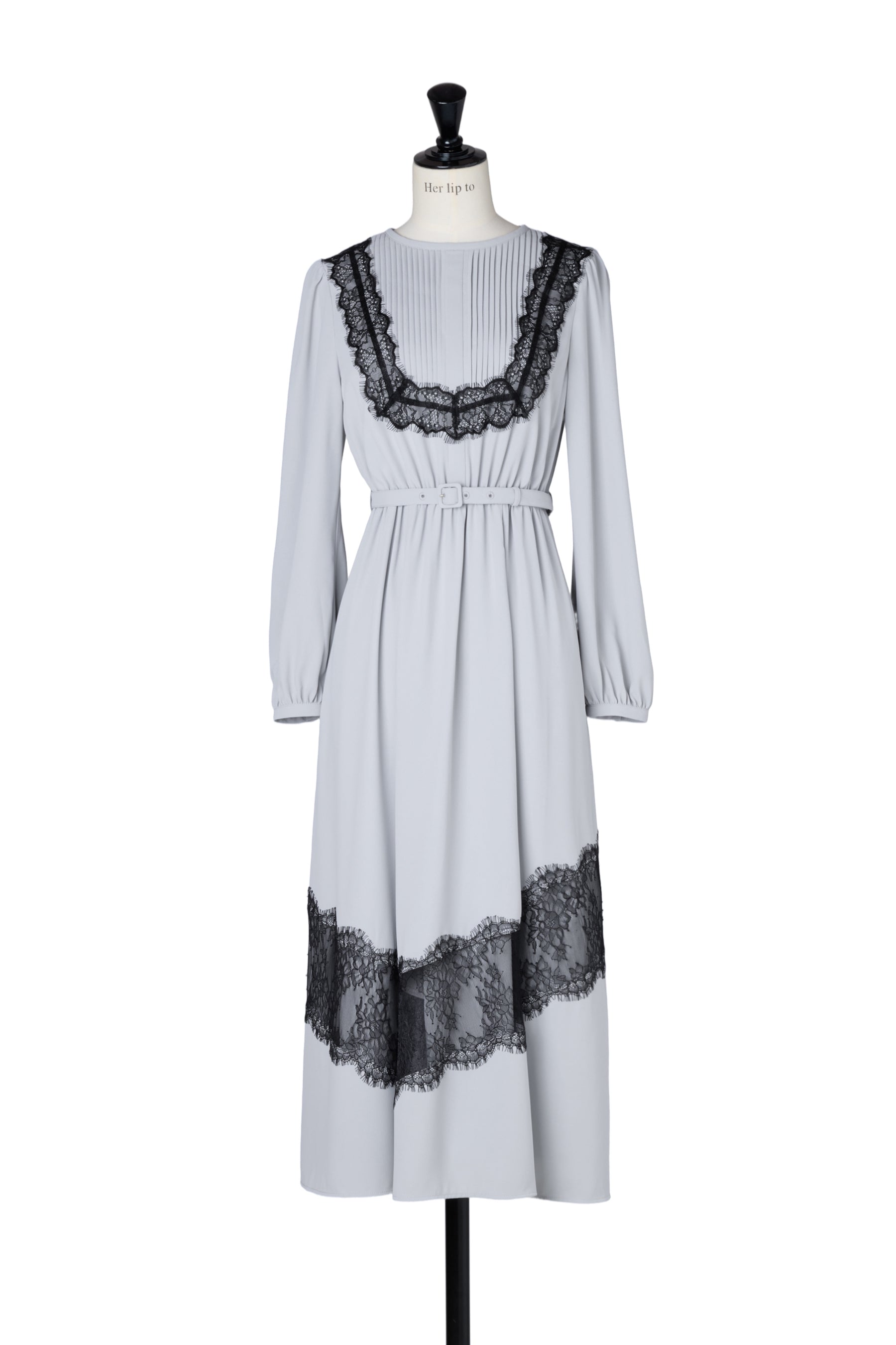 Rosaline Lace Trimmed Dress