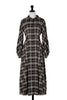 Marion Plaid Shirt Dress
