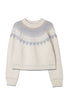 【新色】Heart Fair Isle Knit Pullover