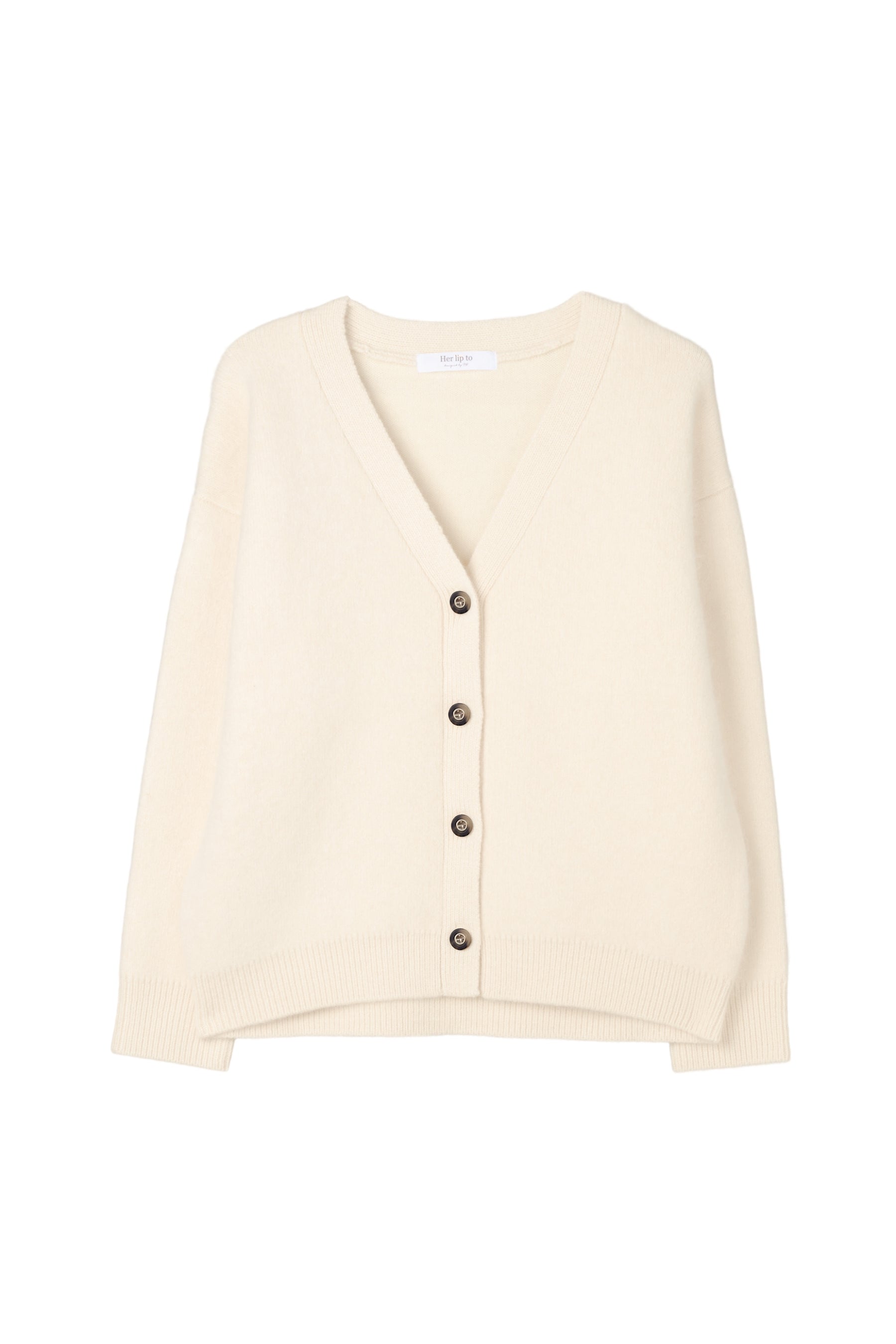 Airy Wool-Blend Cardigan