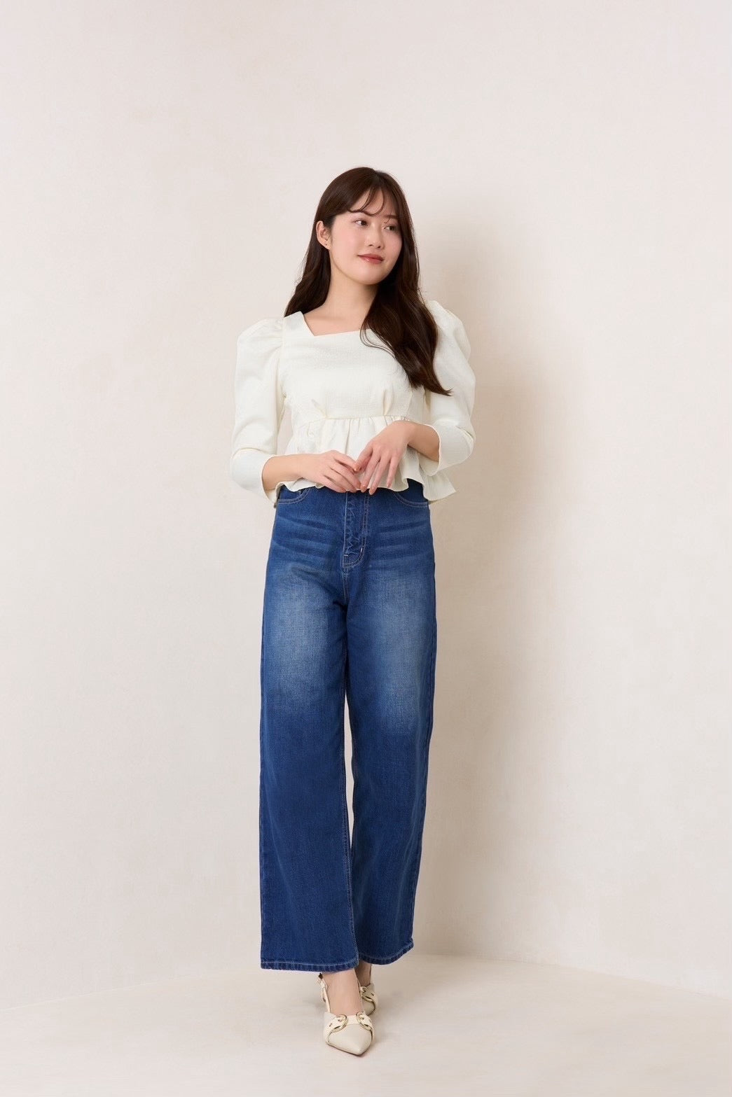 【新色】Milano Wide-Straight Jeans