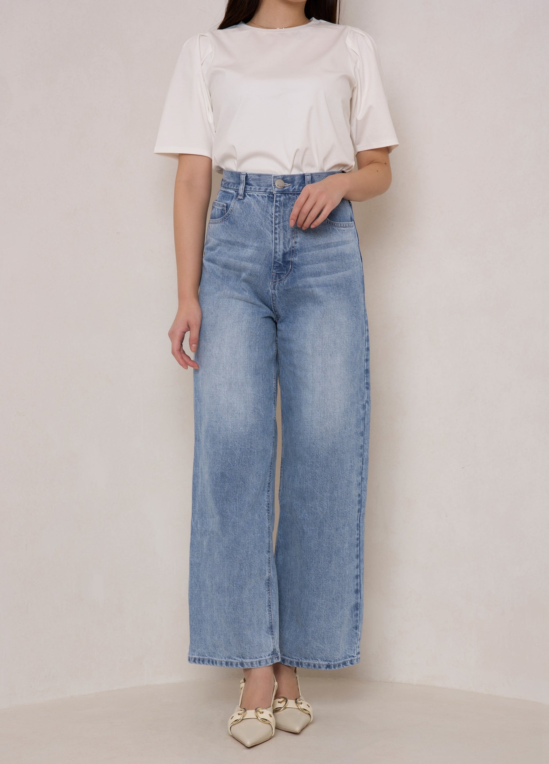 【新色】Milano Wide-Straight Jeans