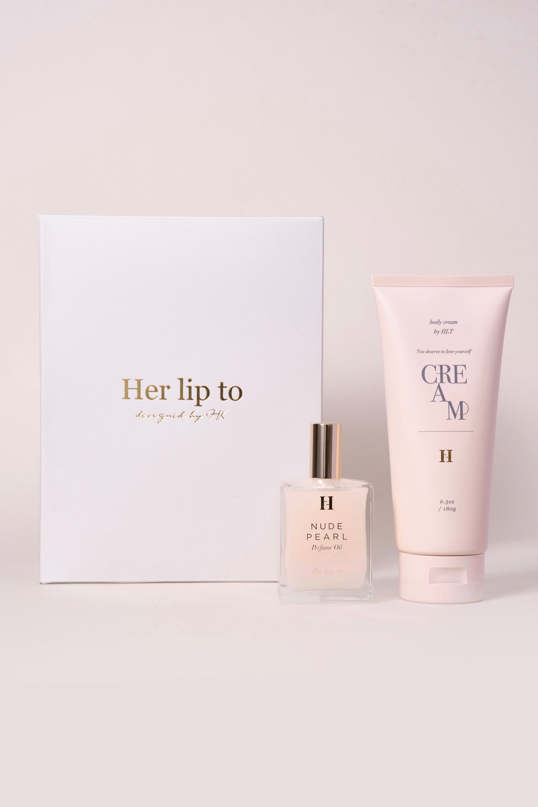 NUDE PEARL SET