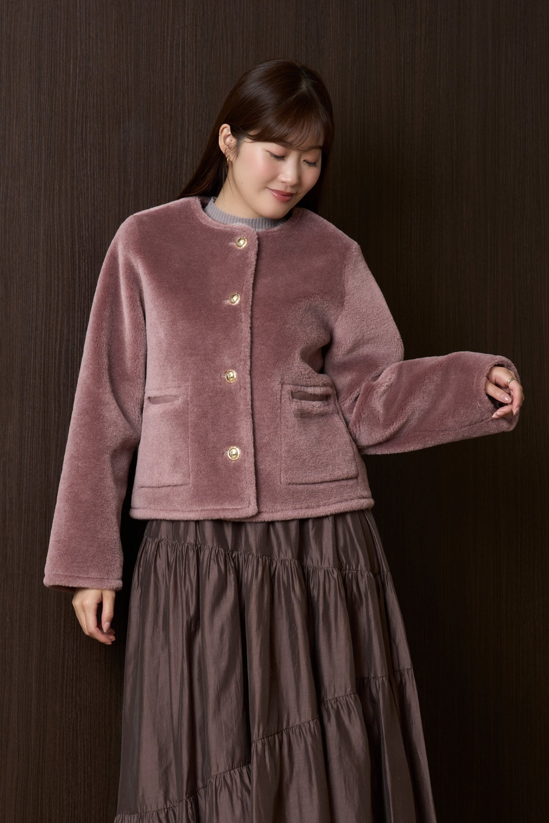 【11月上旬発送】Lausanne Wool Short Coat
