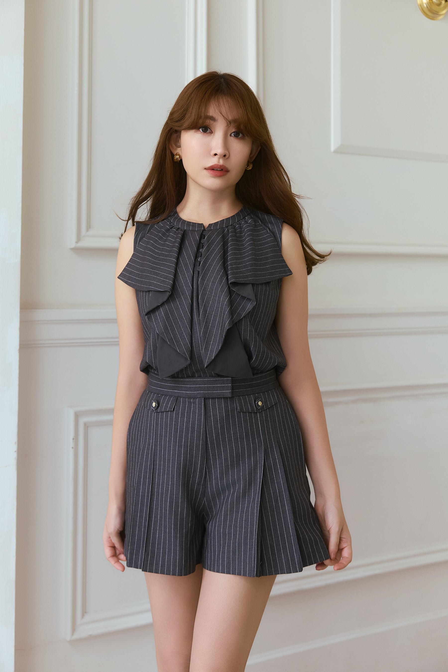 【9月中旬発送】Double Tuck Front Shorts