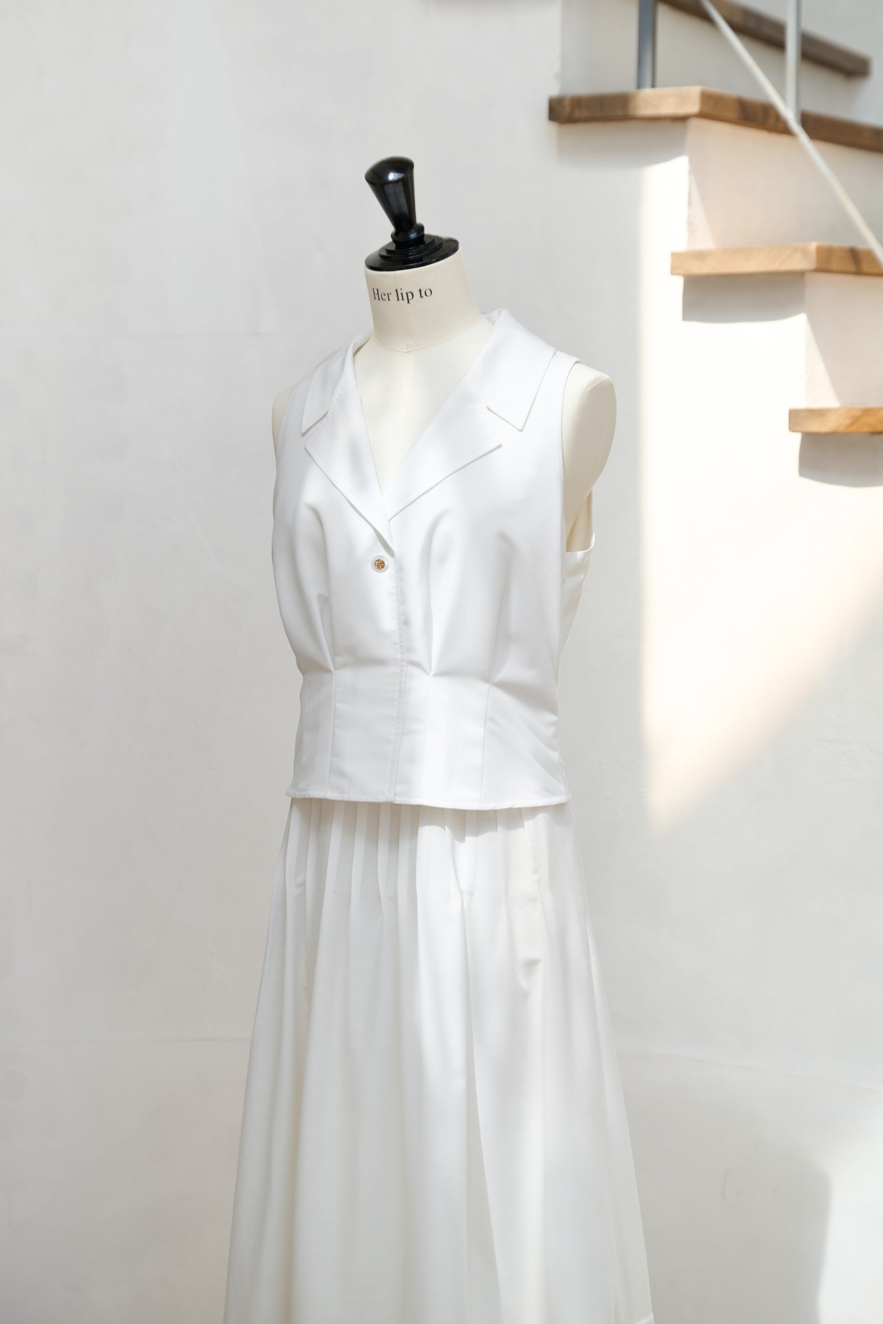 【5月中旬発送】Marianne Layered Tuck Dress