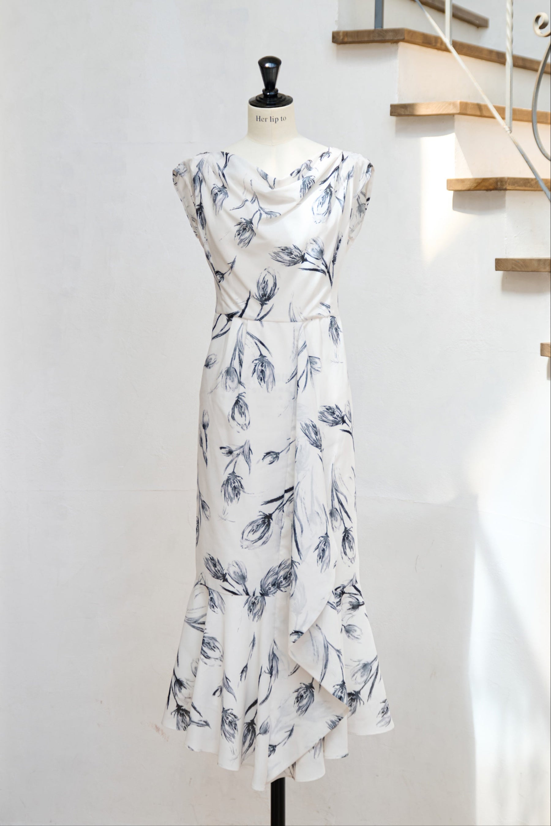 Lea Fleur Ruffled Dress