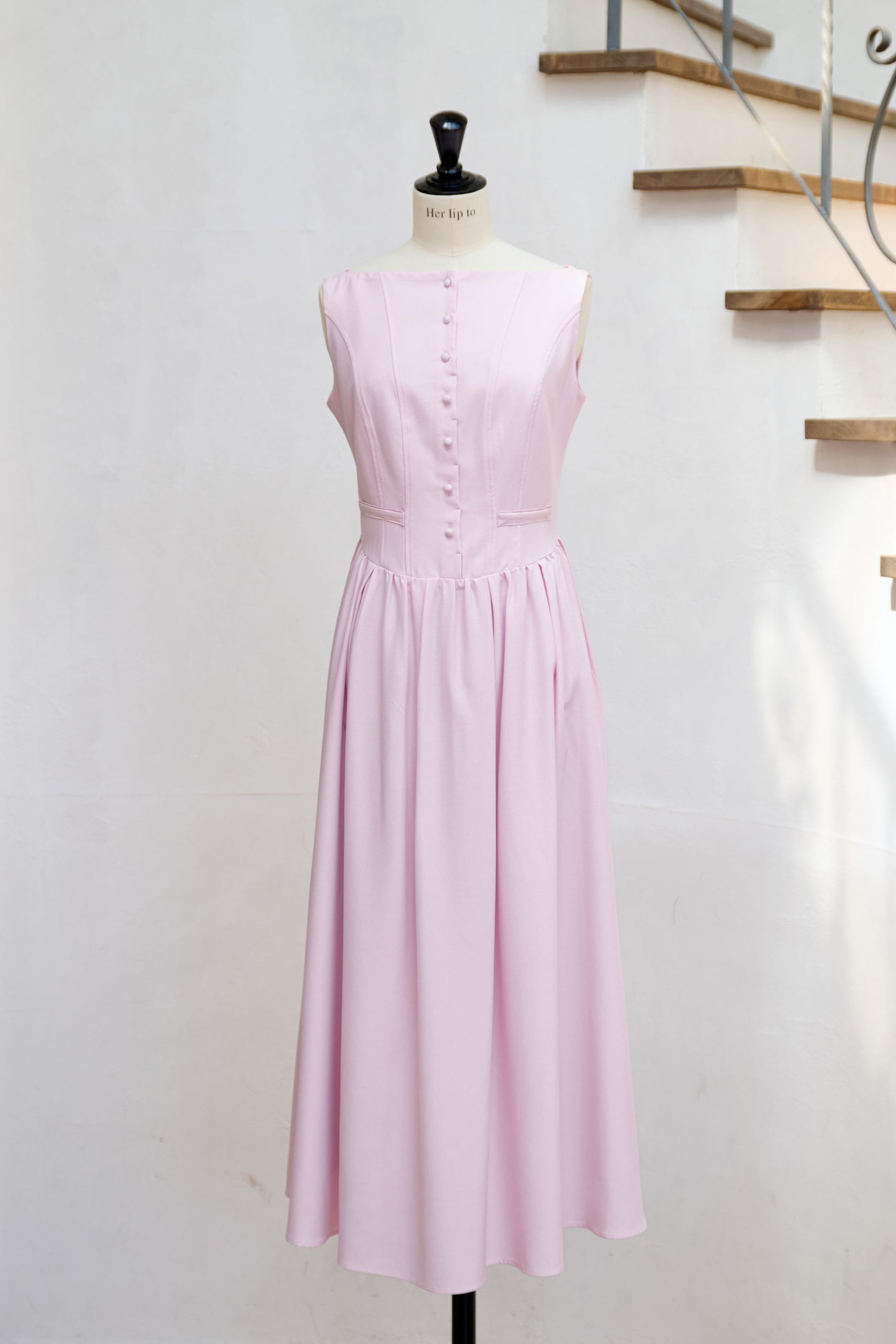 Deauville Gathered Long Dress