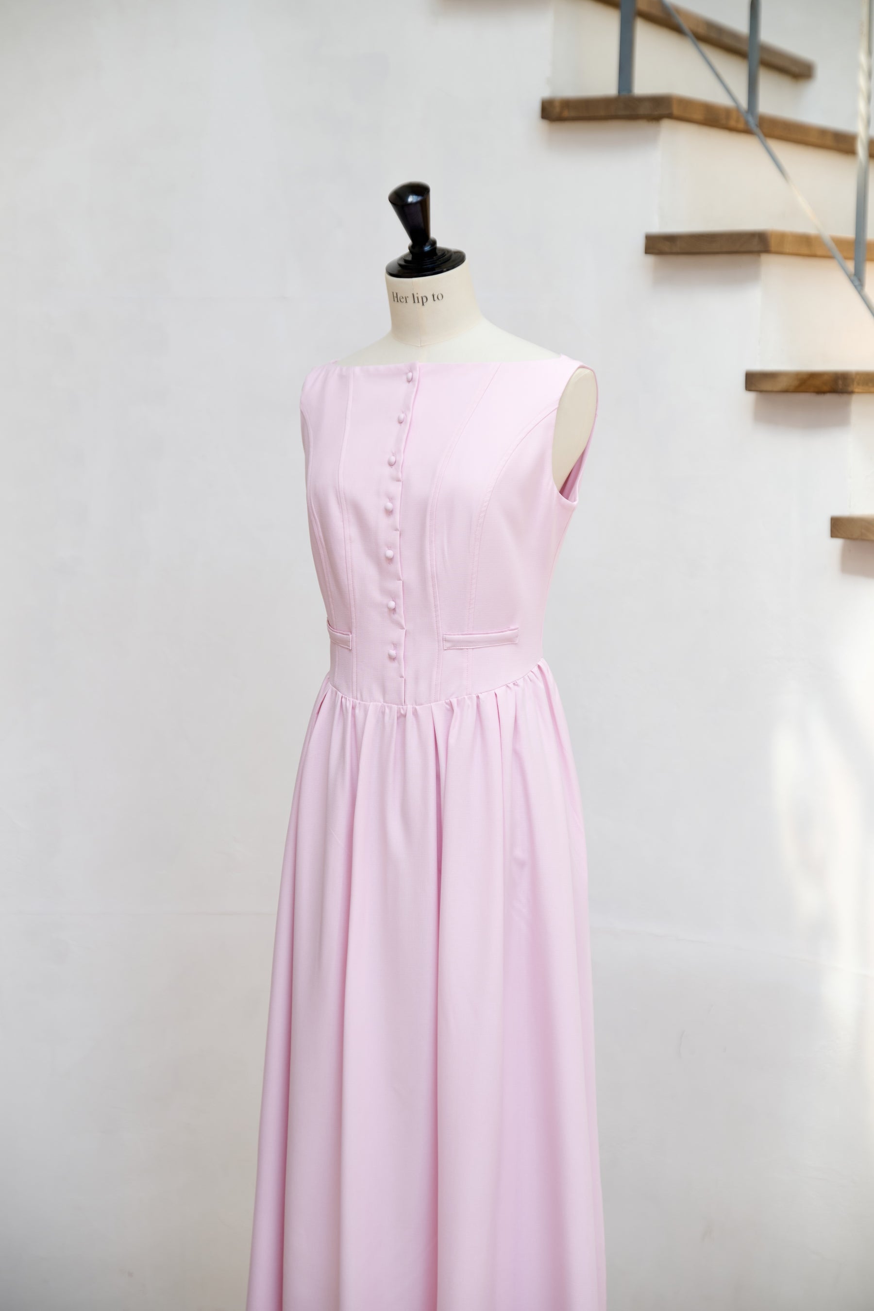 Deauville Gathered Long Dress