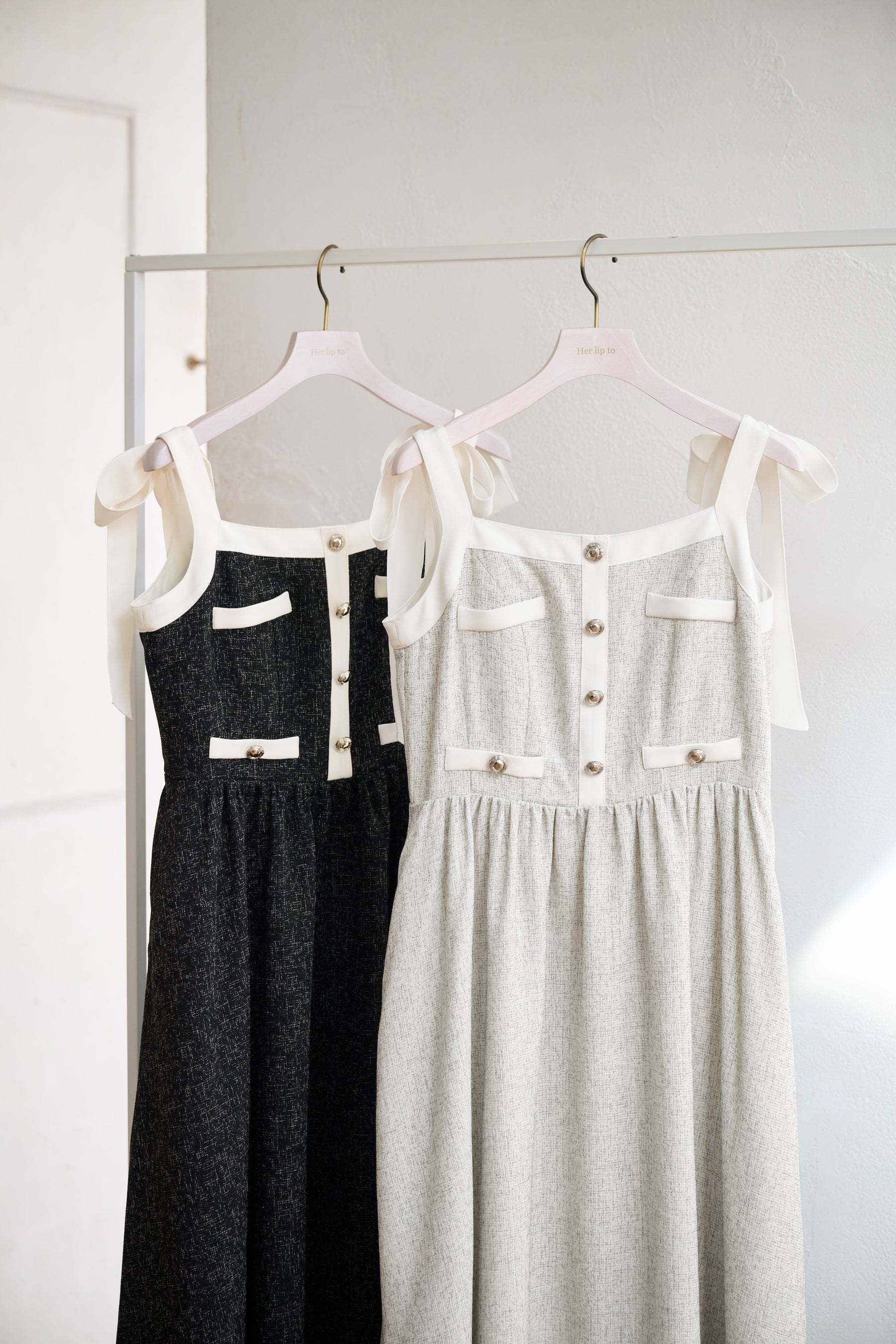 【8月中旬出貨】Verona Tweed Long Dress