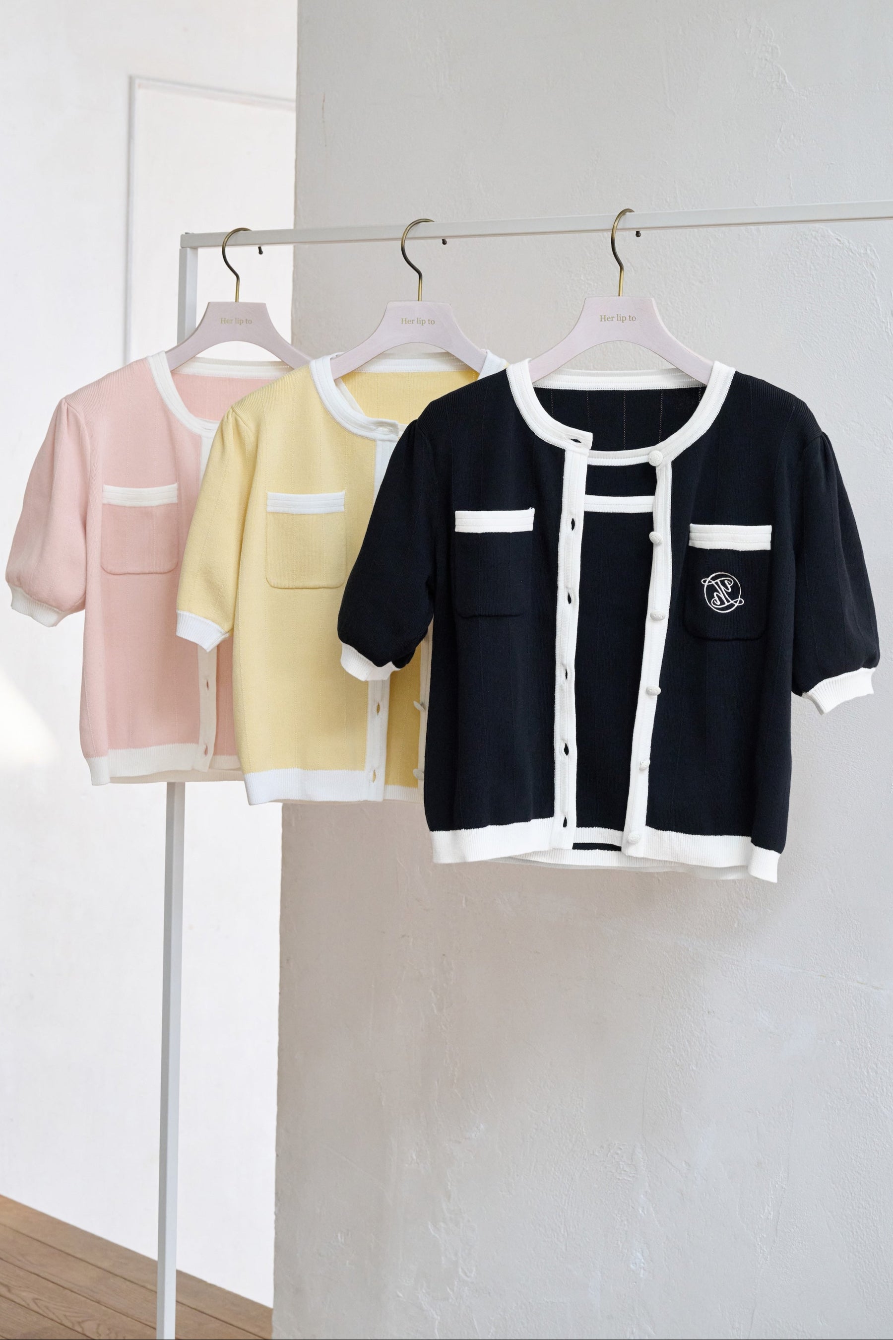 Siena Bicolor Rib Knit Set