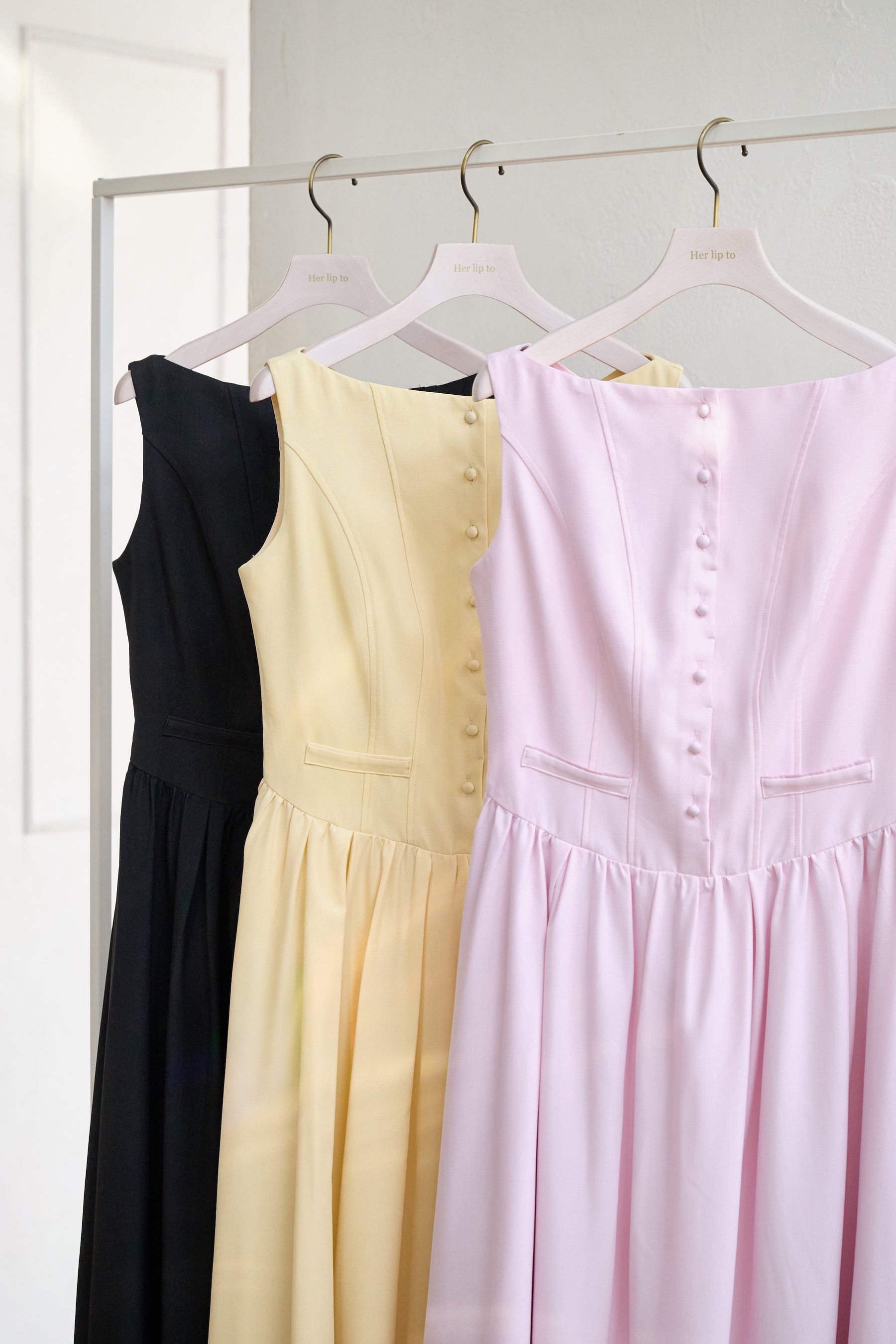 Deauville Gathered Long Dress