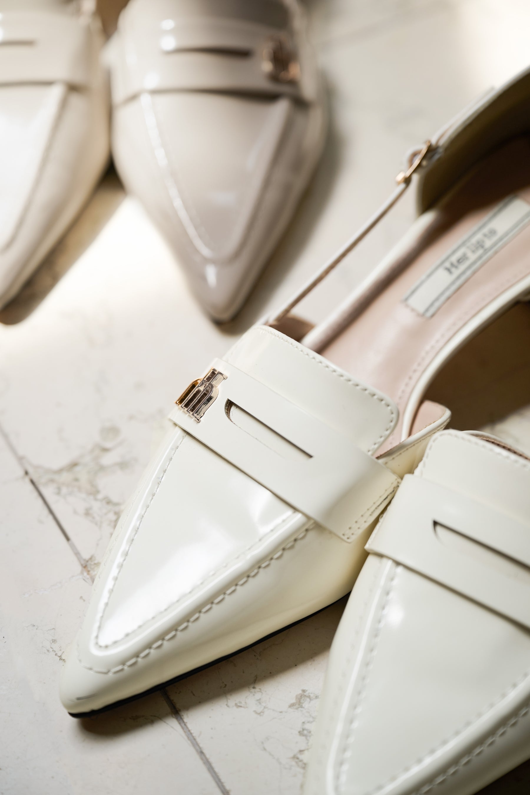 Trois Heel Loafers