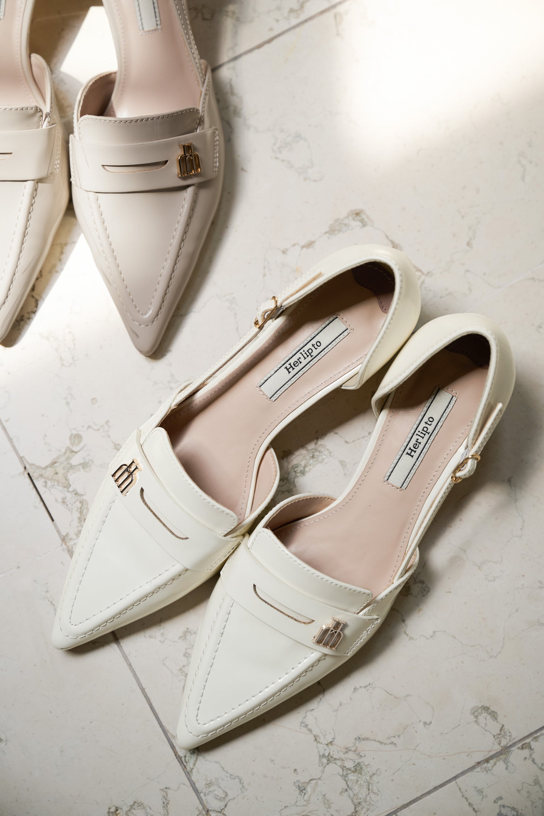 Trois Heel Loafers