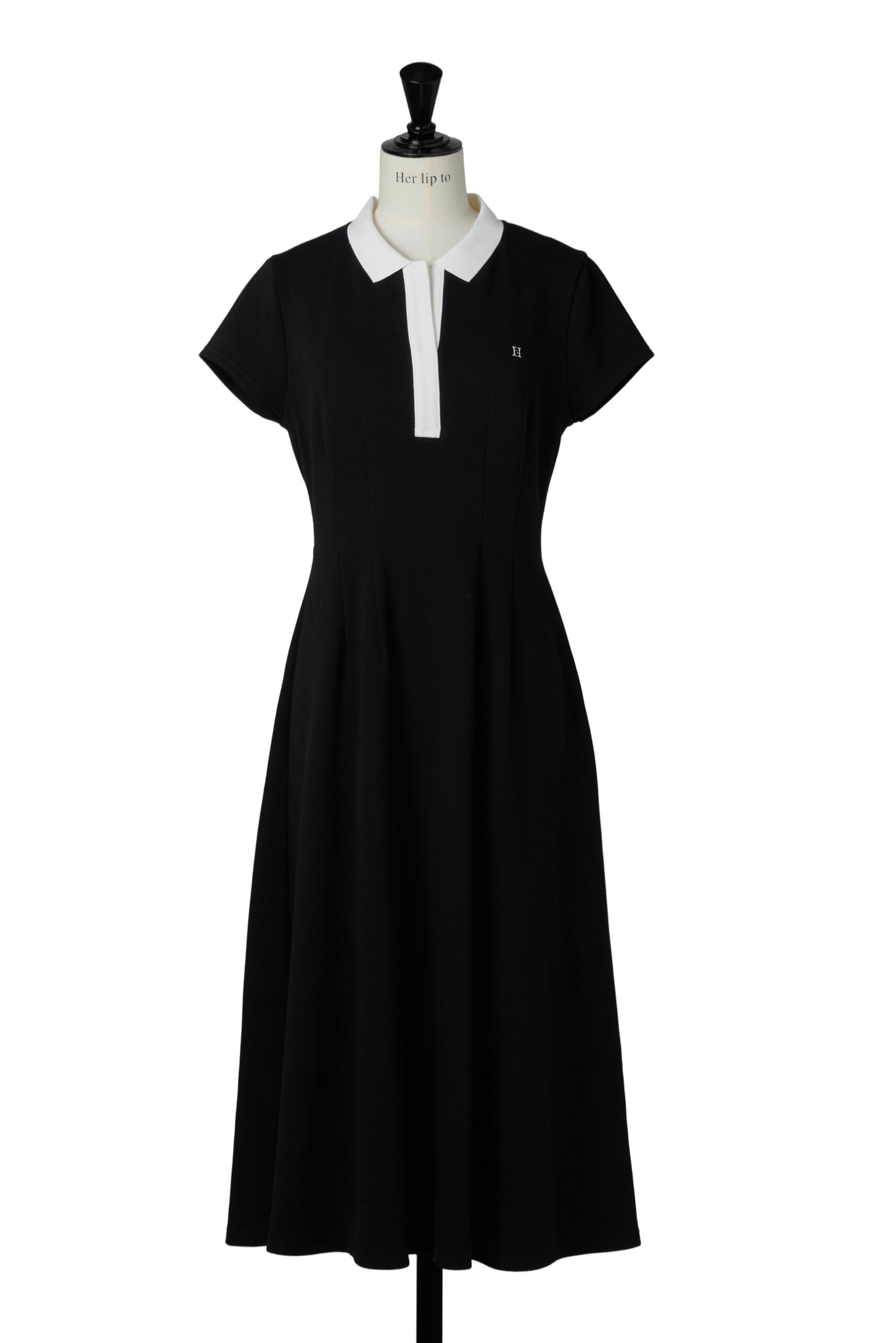 Short Sleeve Polo Dress
