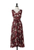 【Shipping in late August】【mocha pink / rouge】 Anemone Cache-Coeur Long Dress