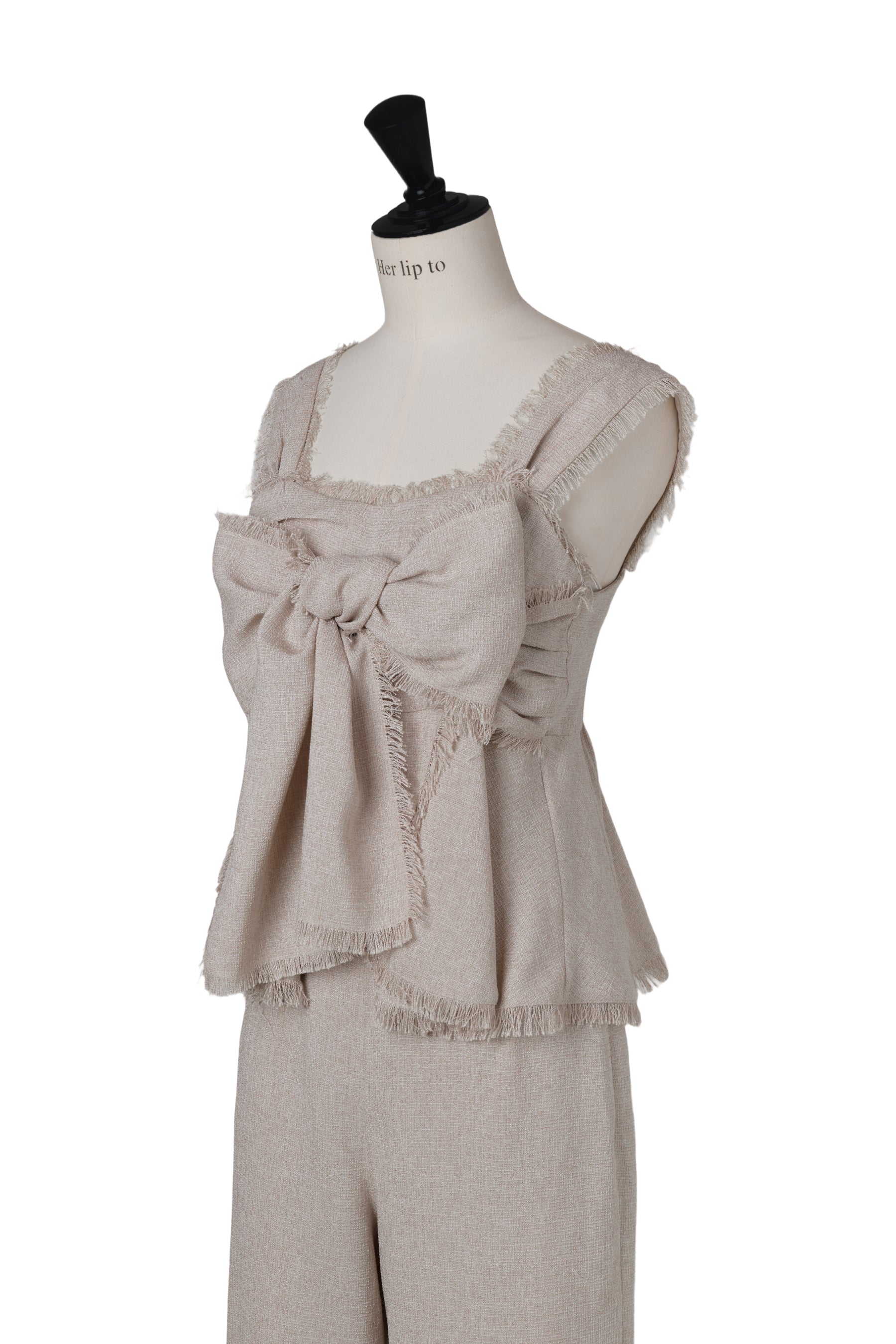 【9月上旬発送】【新色】Tweed Fringed Summer Set