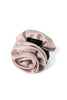 Rose Satin Clip