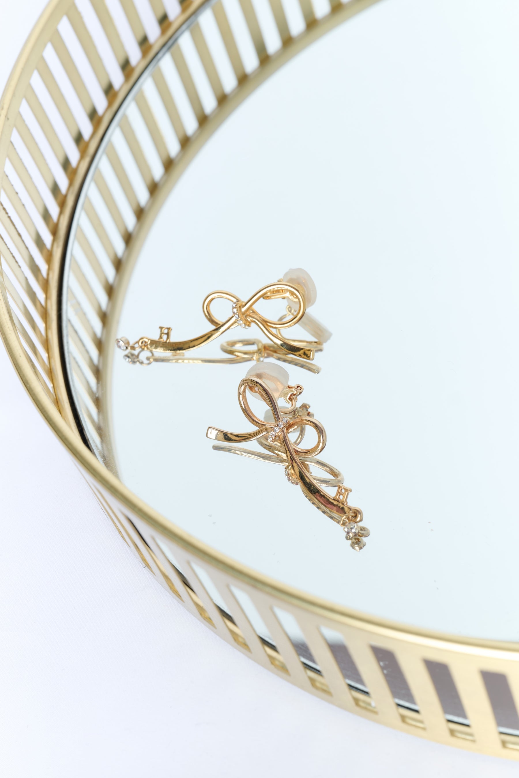 Double Ribbon Earrings