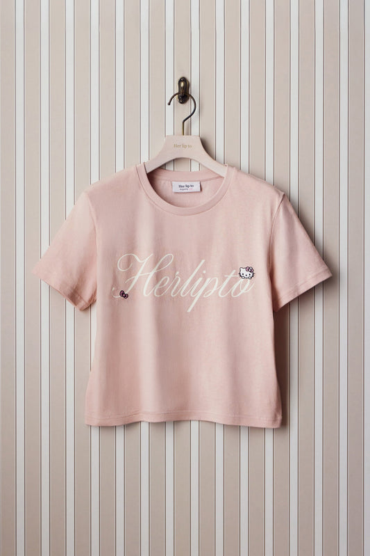 HLT x Hello Kitty Front Logo Tee