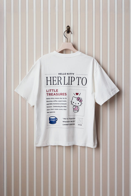 HLT x Hello Kitty Tabloid Tee