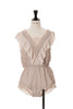 Maison Lace-Trimmed Playsuit