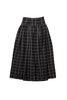 【10月中旬〜11月上旬発送予定】Checked Jacquard Volume Skirt