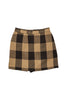Etoile Block Check Skort